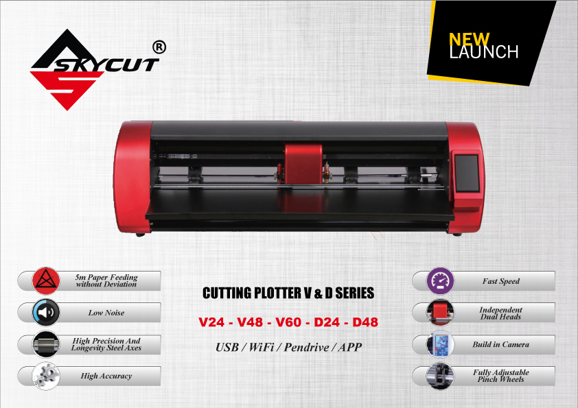 SkyCut V & D Series Cutting Plotter