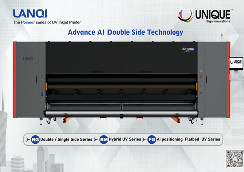 LANQI RG5300 PRO+ / RG3300 PRO+ – Double Side UV Printer